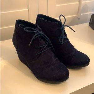 Navy Dream Pairs Wedges